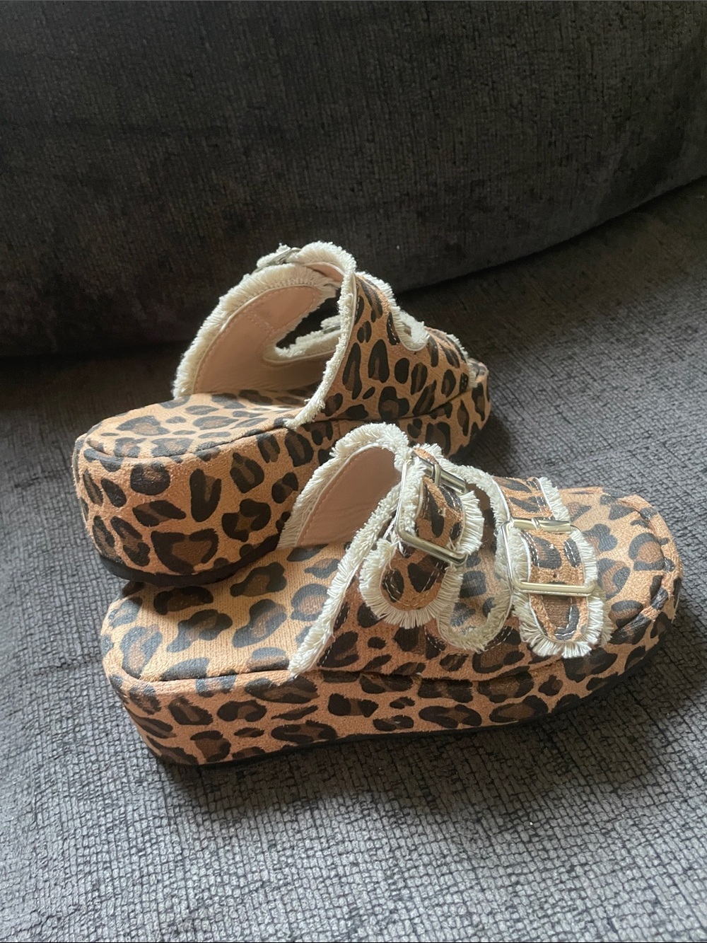 Leopard Sandals - Picture 7 of 7